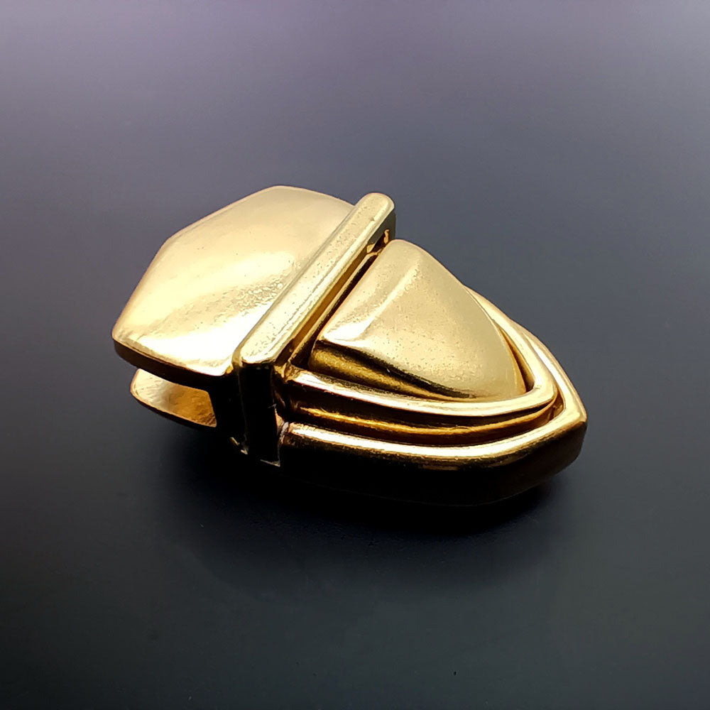 Solid Brass lock catch Cambridge bag copper hasp Buckle Leathercraft Accessories