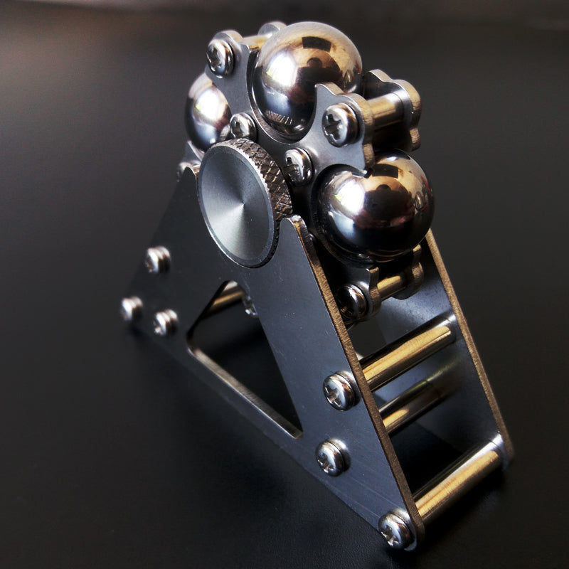 Fähren Rad Dekoration Edelstahl Fidget Hand Spinner Finger EDC Spielzeug DIY