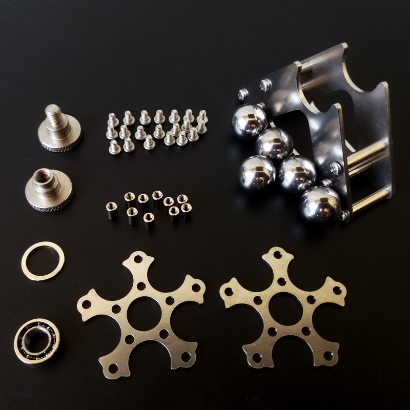 Fähren Rad Dekoration Edelstahl Fidget Hand Spinner Finger EDC Spielzeug DIY