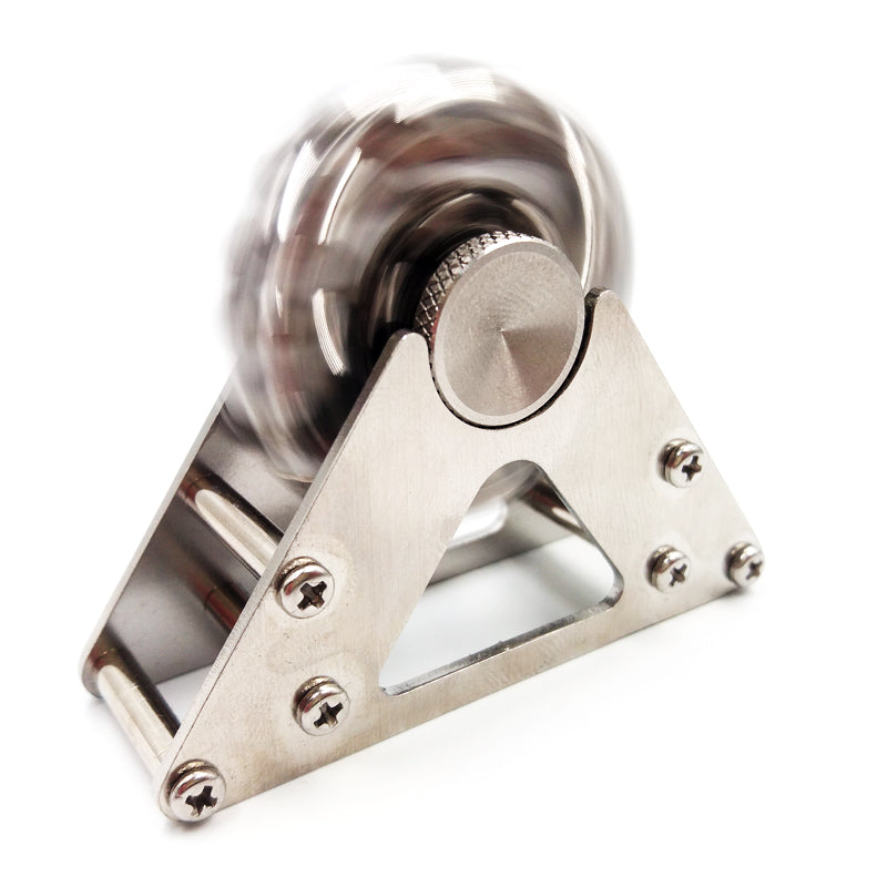 Fähren Rad Dekoration Edelstahl Fidget Hand Spinner Finger EDC Spielzeug DIY
