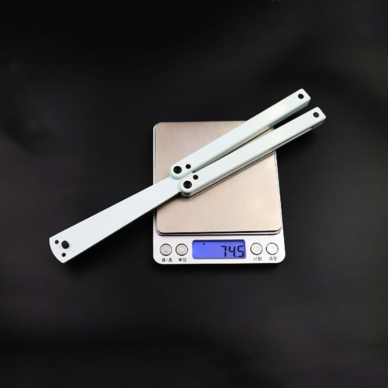POM plastic Satefy/Durable Practice Balisong Butterfly Training Toy Trainer Knife