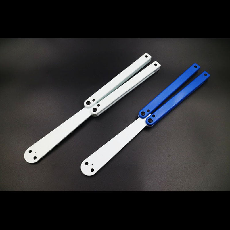 POM plastic Satefy/Durable Practice Balisong Butterfly Training Toy Trainer Knife