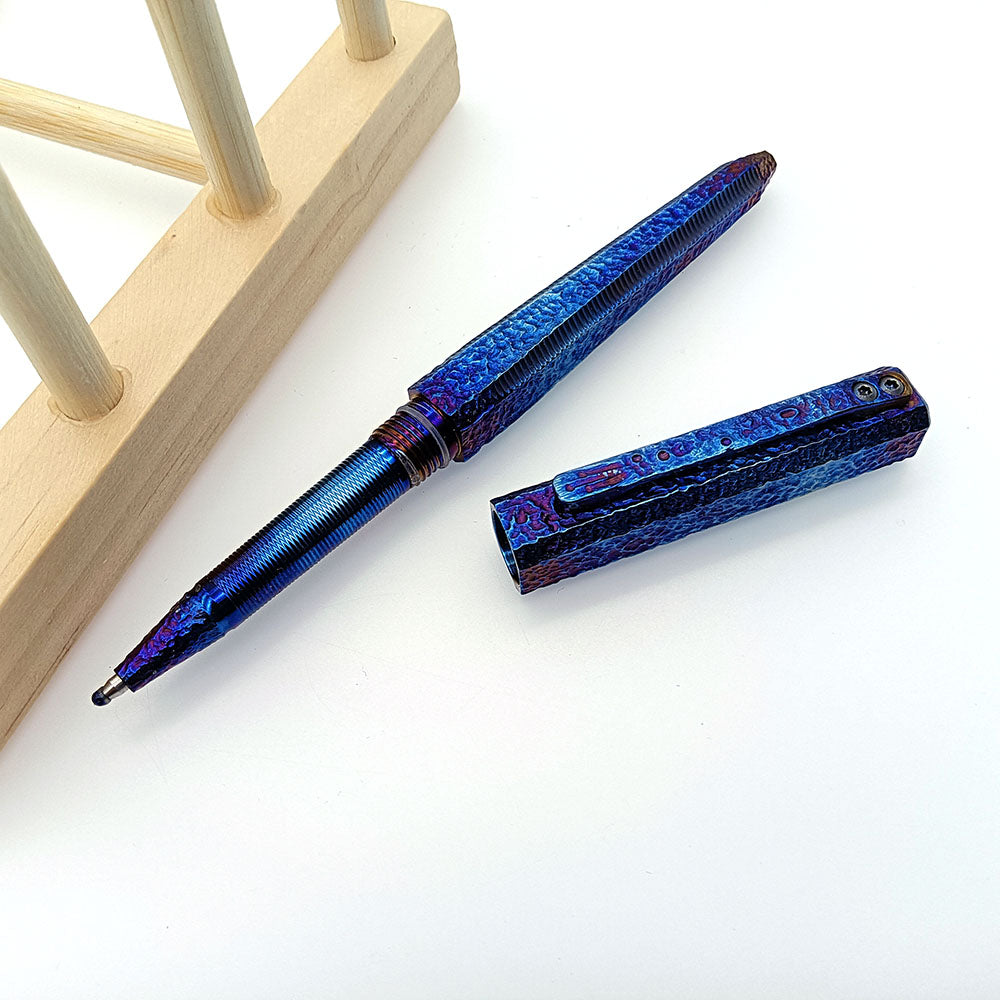 Solide Titan Legierung Selbstverteidigung Taktische Überleben Werkzeug Stift Unterzeichnung EDC Geschenk
