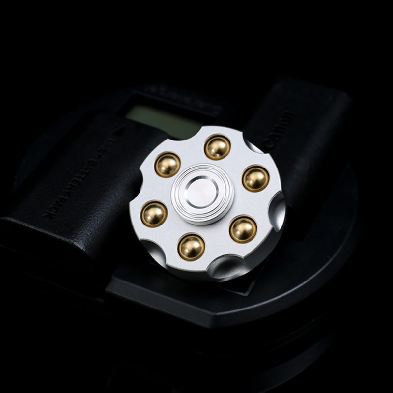 Messing Revolver Kugeln Fidget Spinner EDC Hand Finger Fokus Spielzeug EDC Geschenk