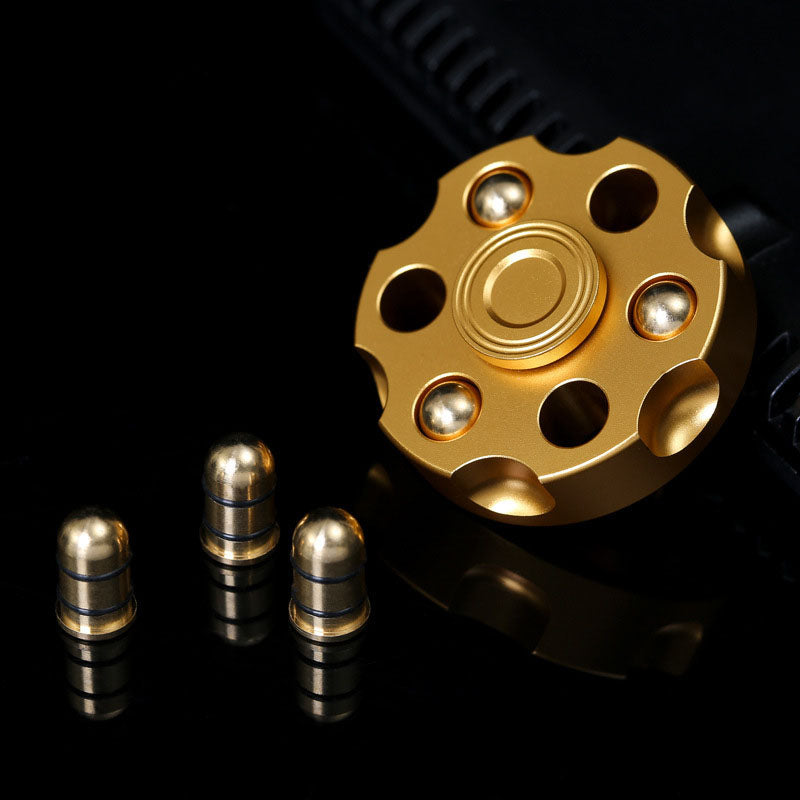 Messing Revolver Kugeln Fidget Spinner EDC Hand Finger Fokus Spielzeug EDC Geschenk