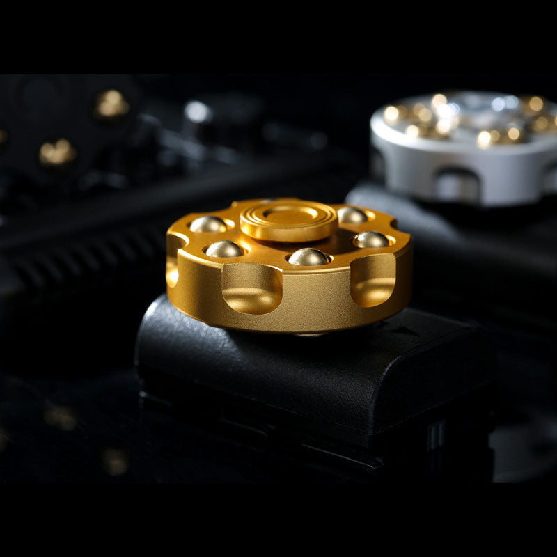 Messing Revolver Kugeln Fidget Spinner EDC Hand Finger Fokus Spielzeug EDC Geschenk