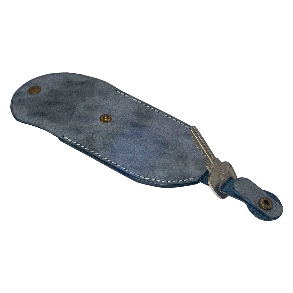 Handmade Foggy wax Leather Craft Multifunction Car Key Chain Case Bag Holder