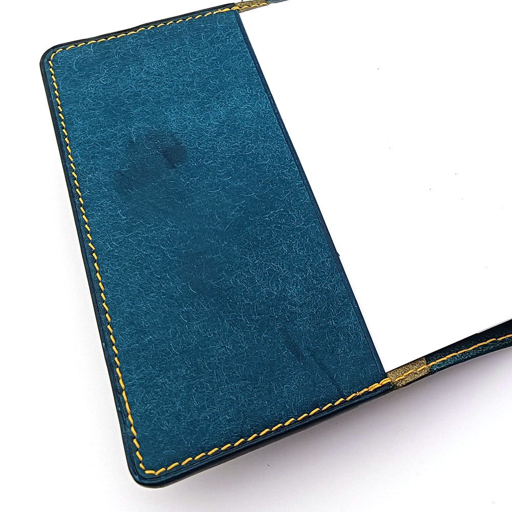Handgemachte maßgeschneiderte echte Pureblo Leder Rindsleder A5 Notizblock Handbuch Fall
