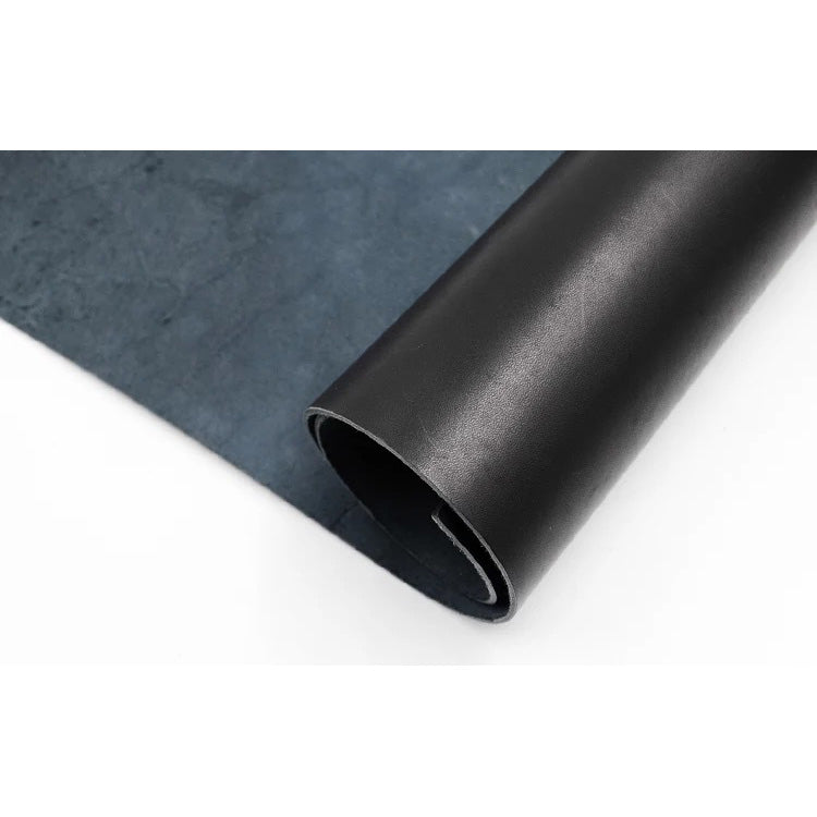Black Full Grain Vegetable Tanned Tooling Leather Leathercraft Natural DIY