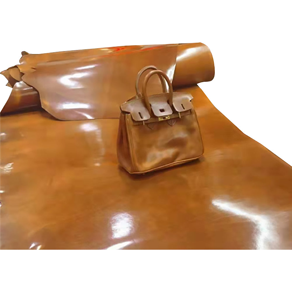 Fat Oil Wax Vegetable Tanned Cowhide Leather Craft Material Pull up Style