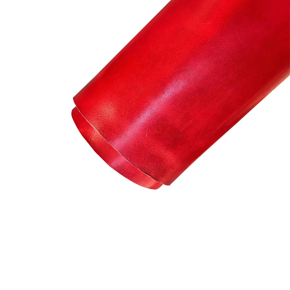 Fat Oil Wax Vegetable Tanned Cowhide Leather Craft Material Pull up Style