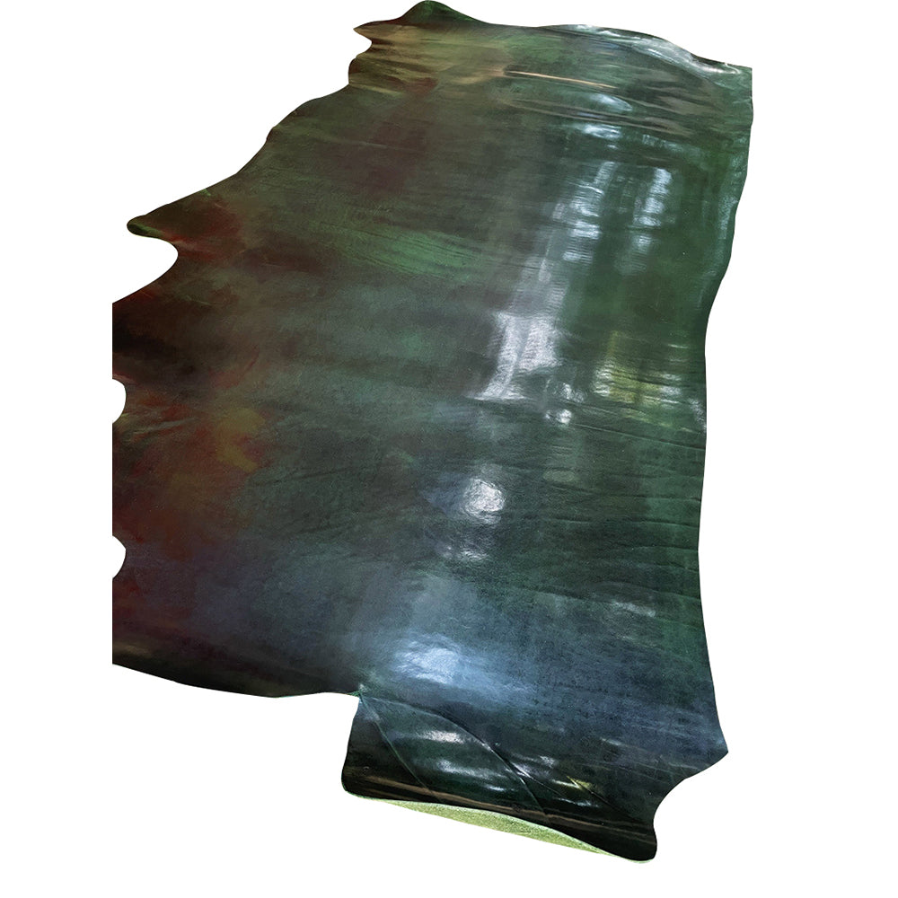 Fat Oil Wax Vegetable Tanned Cowhide Leather Craft Material Pull up Style