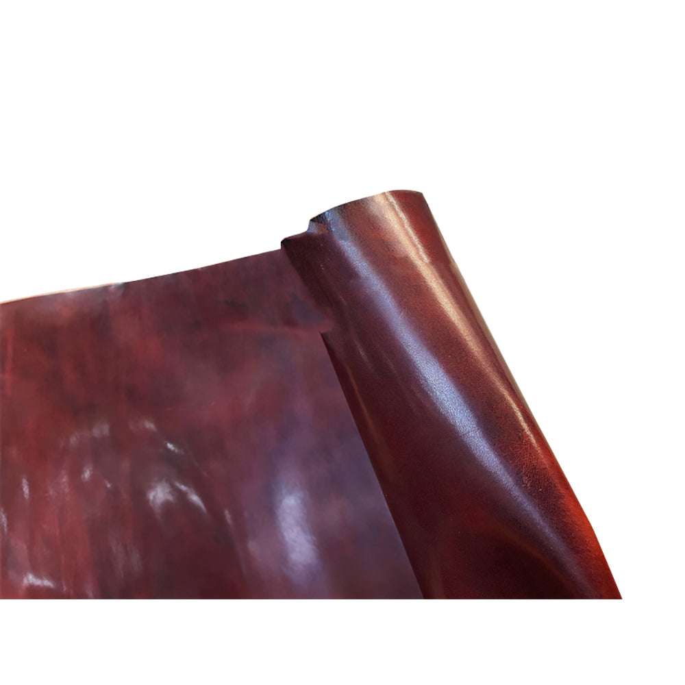 Fat Oil Wax Vegetable Tanned Cowhide Leather Craft Material Pull up Style