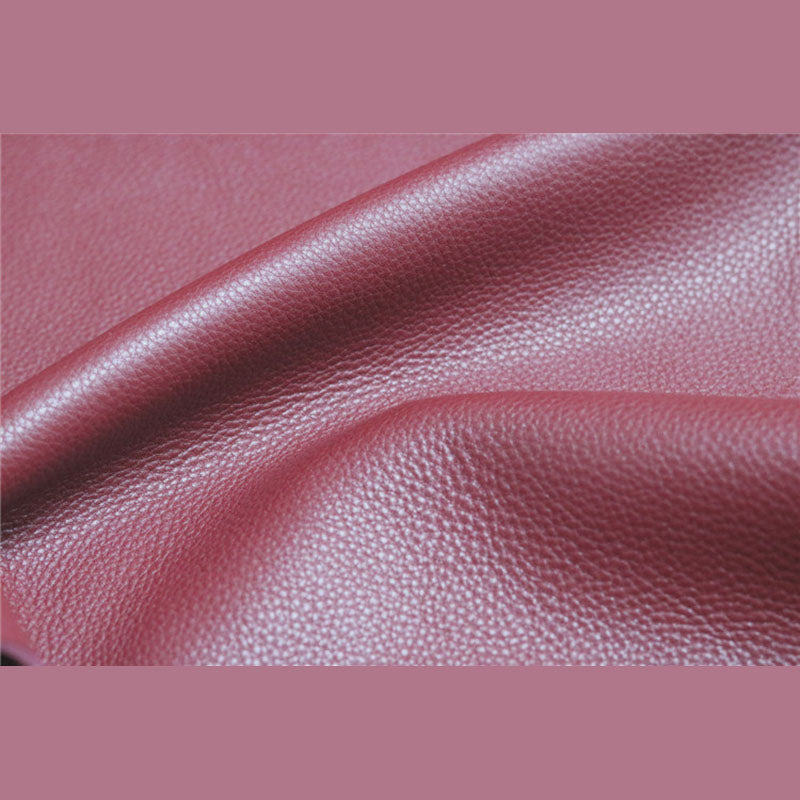 First Layer Lychee Grain Veg Tanned Leather Craft DIY Material Genuine Cowhide