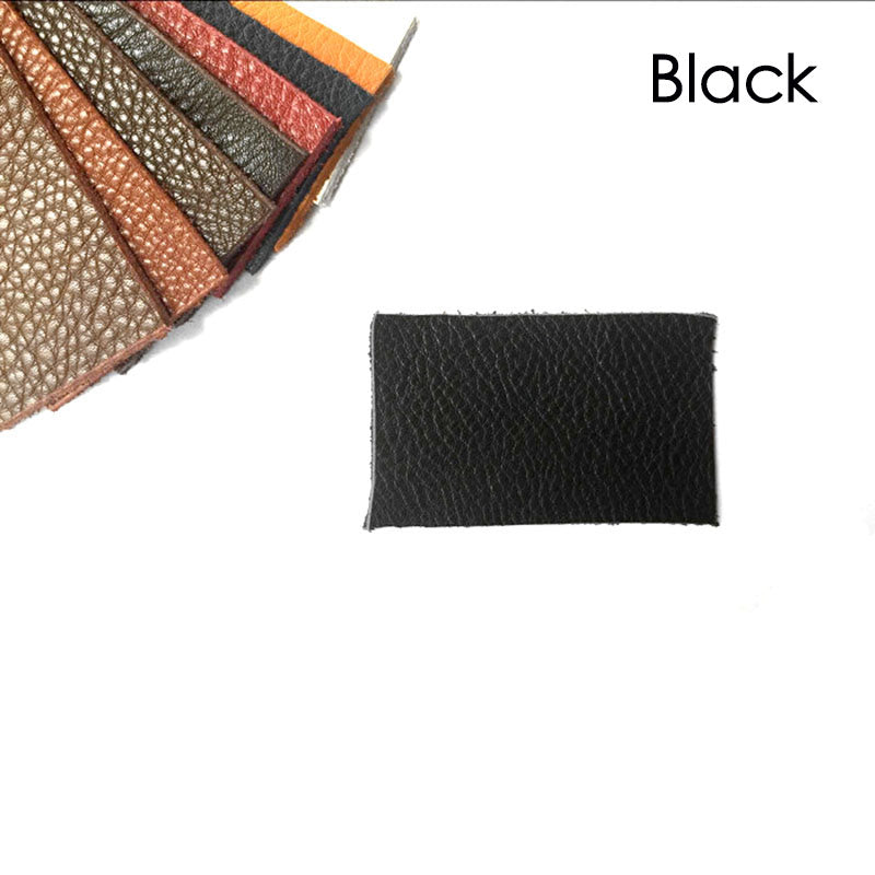 First Layer Lychee Grain Veg Tanned Leather Craft DIY Material Genuine Cowhide