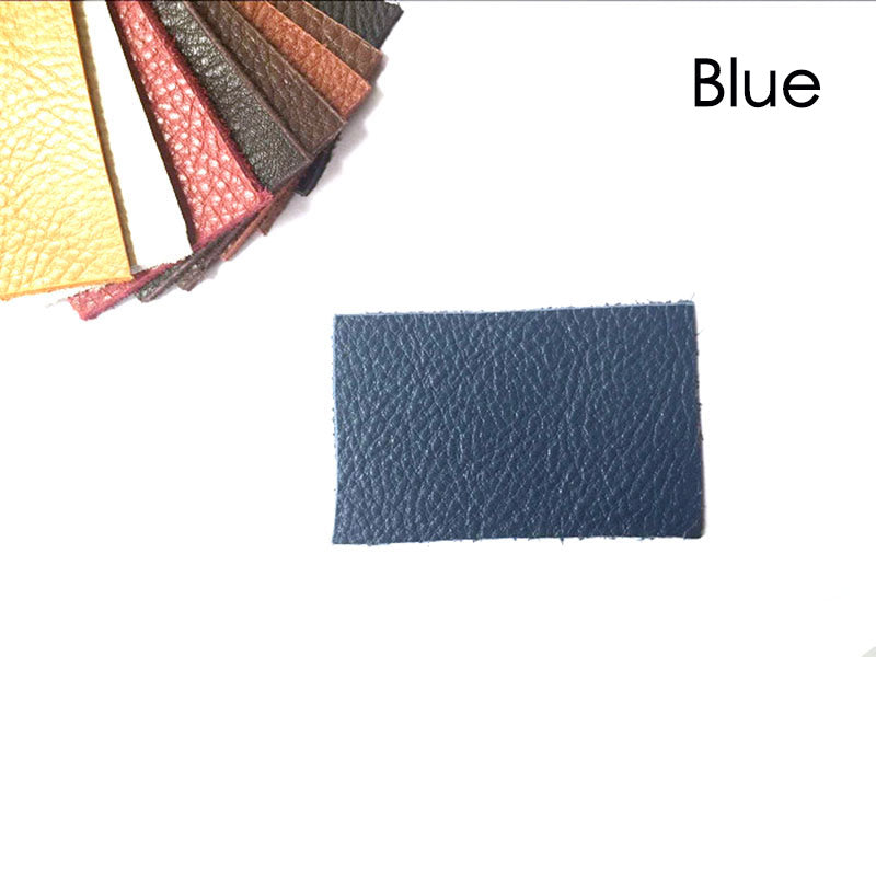 First Layer Lychee Grain Veg Tanned Leather Craft DIY Material Genuine Cowhide