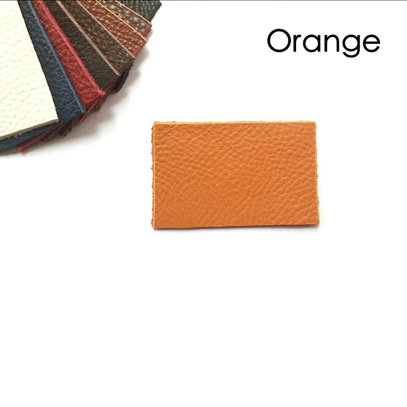 First Layer Lychee Grain Veg Tanned Leather Craft DIY Material Genuine Cowhide