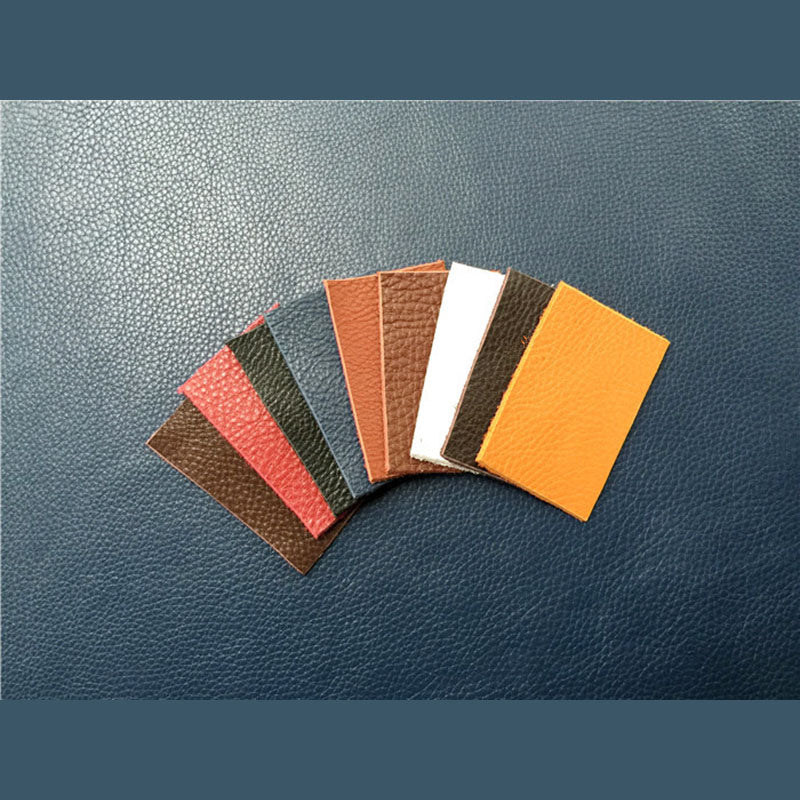 First Layer Lychee Grain Veg Tanned Leather Craft DIY Material Genuine Cowhide