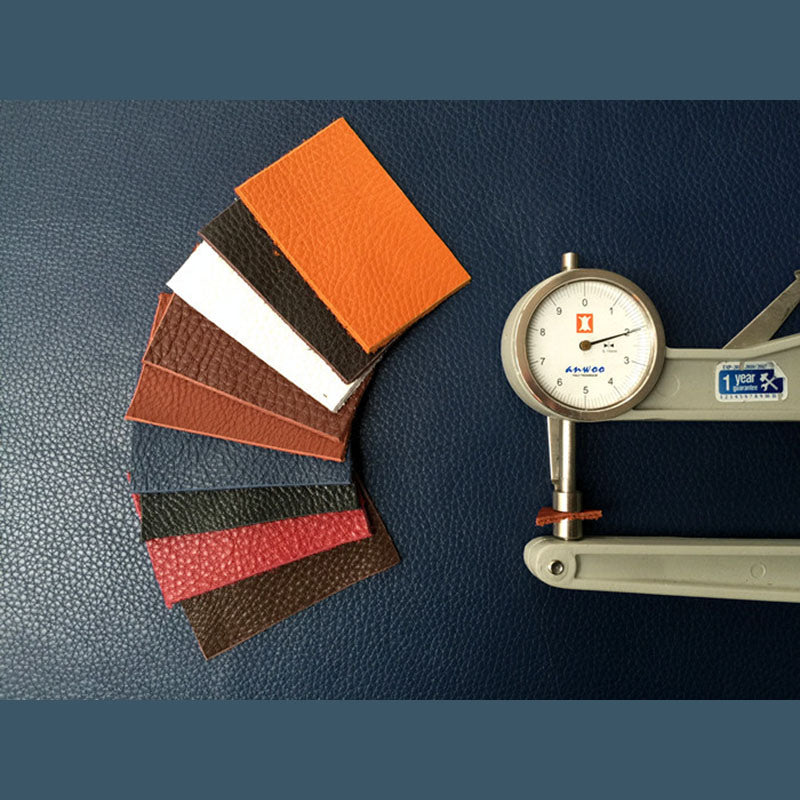 First Layer Lychee Grain Veg Tanned Leather Craft DIY Material Genuine Cowhide