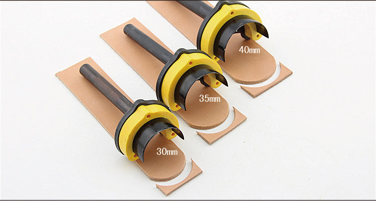STEEL Half Round Coner semicircle U Style Punch Leather Craft Tools handwork DIY