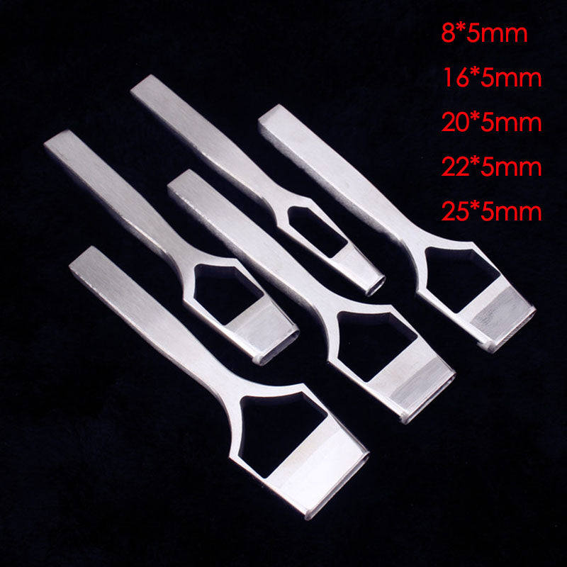 LeatherCraft Belt oblate Hole Punch Tools strap oval Stitching Eyelet Cutter Diy