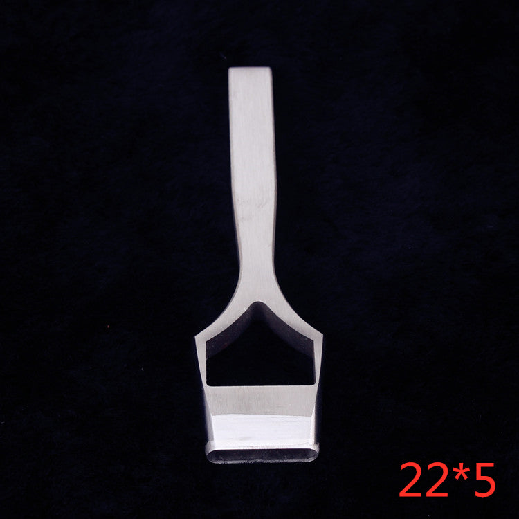 LeatherCraft Belt oblate Hole Punch Tools strap oval Stitching Eyelet Cutter Diy