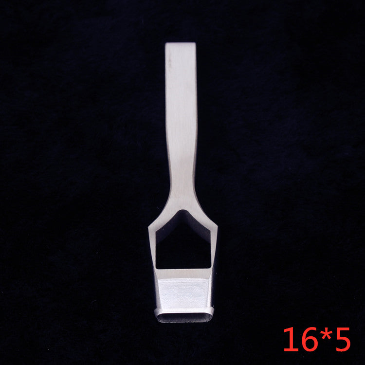 LeatherCraft Belt oblate Hole Punch Tools strap oval Stitching Eyelet Cutter Diy