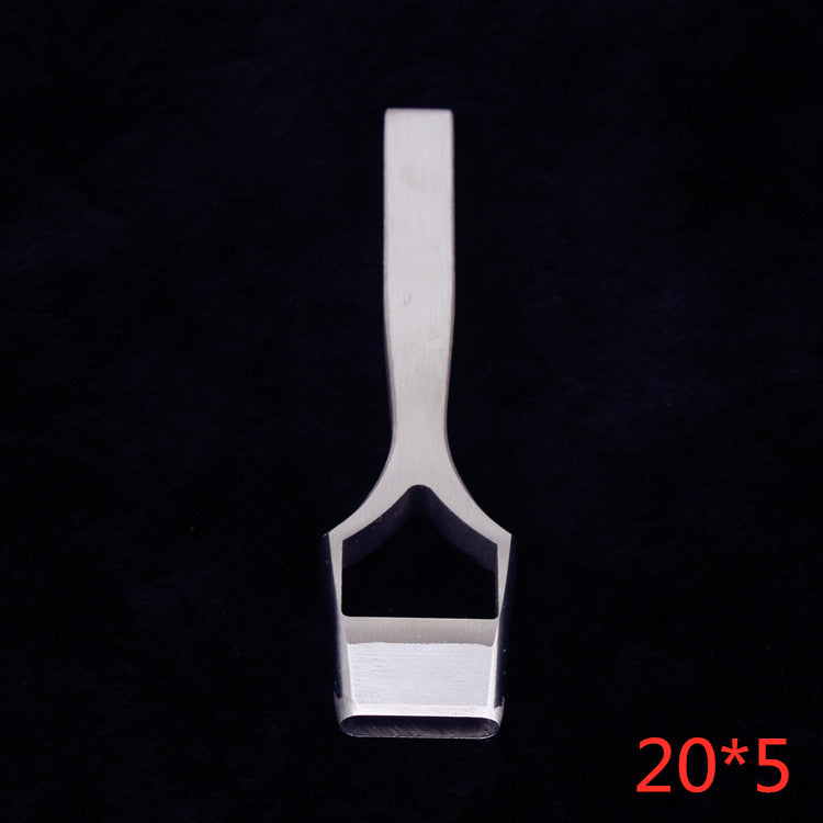 LeatherCraft Belt oblate Hole Punch Tools strap oval Stitching Eyelet Cutter Diy