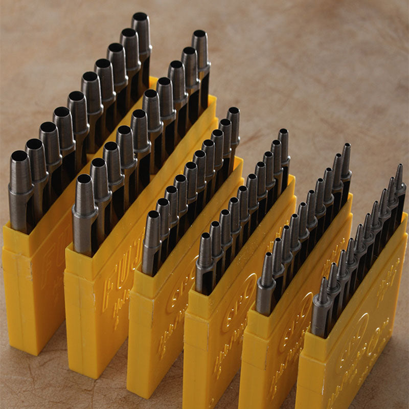 Perforadora de cuero para cinturón, material grueso, herramientas de bricolaje, taller de bricolaje