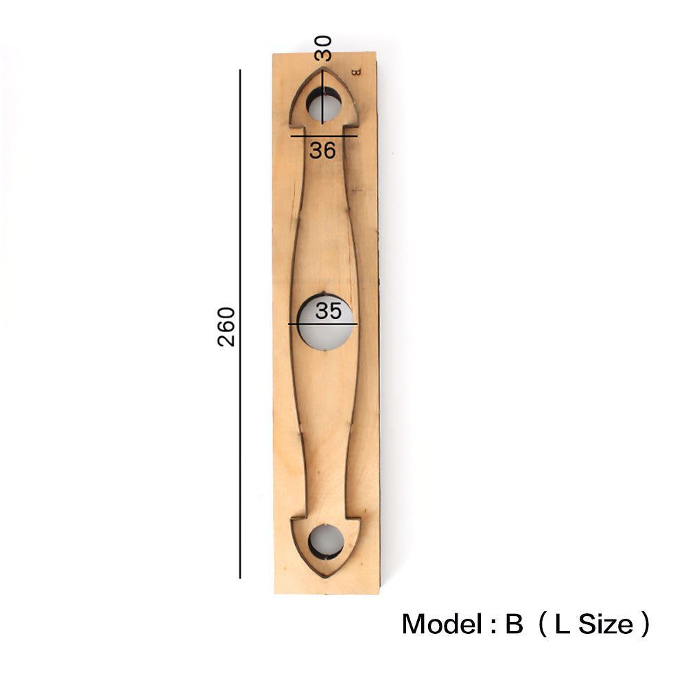 Leather craft Bag Handle Cutting Mould Template Japan Blade Cutter Die DIY
