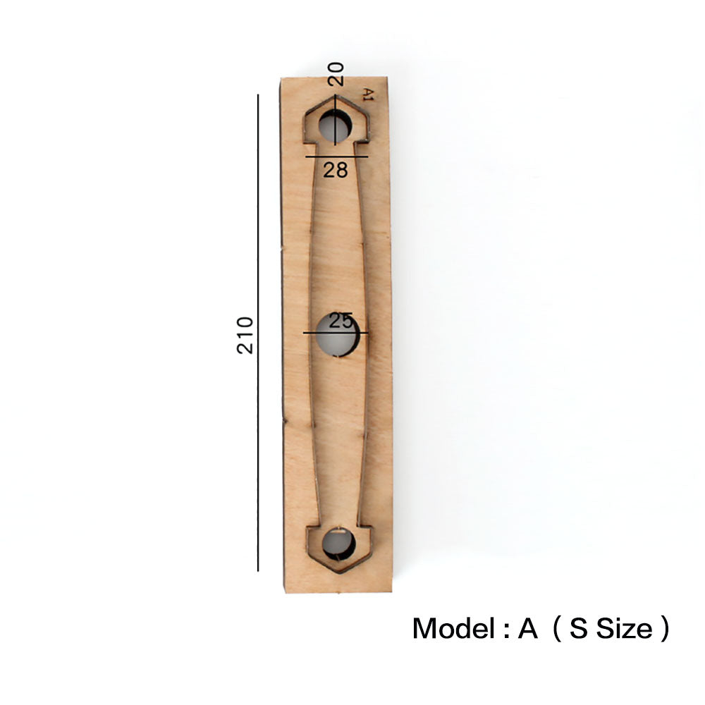Leather craft Bag Handle Cutting Mould Template Japan Blade Cutter Die DIY