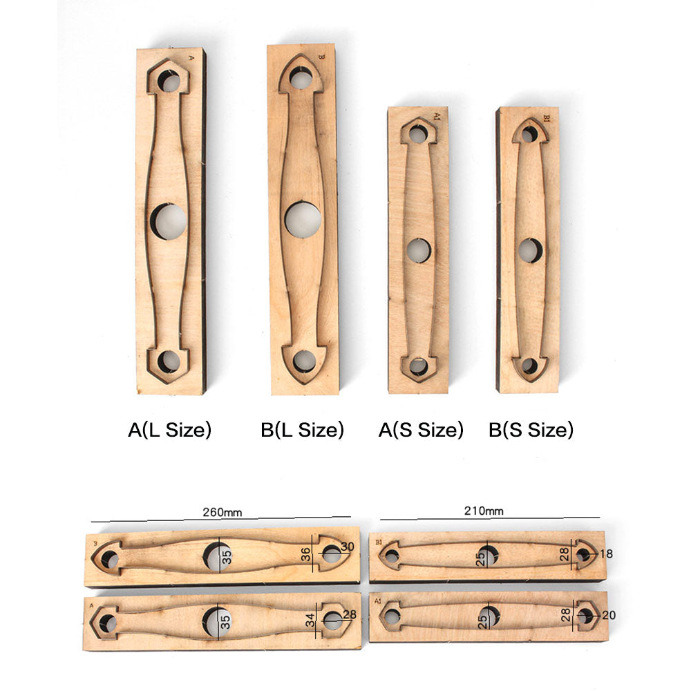 Leather craft Bag Handle Cutting Mould Template Japan Blade Cutter Die DIY