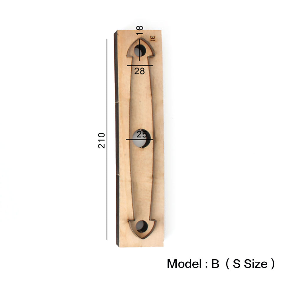Leather craft Bag Handle Cutting Mould Template Japan Blade Cutter Die DIY