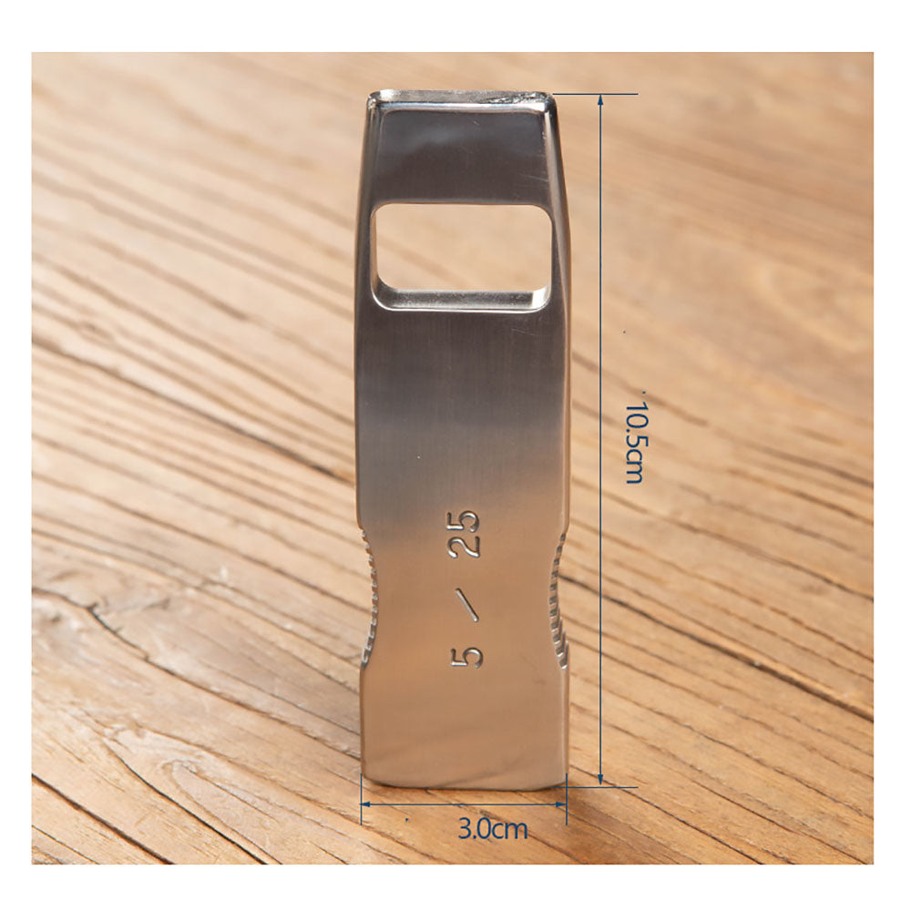 Leather Craft Belt Oblate Hole Punching Tools Strap Oval Stitching Eyelet Cutter