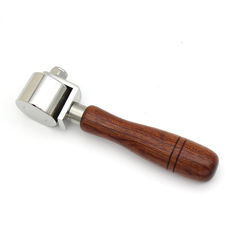 Leder Handwerk Presse Falte Kanten Werkzeuge Stahl Lager Roller Kleber Rollen DIY
