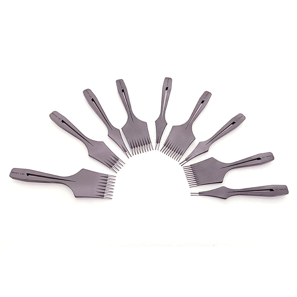 French Style Leather Craft Pricking Irons Stitching Lacing Punch Chisel Tool