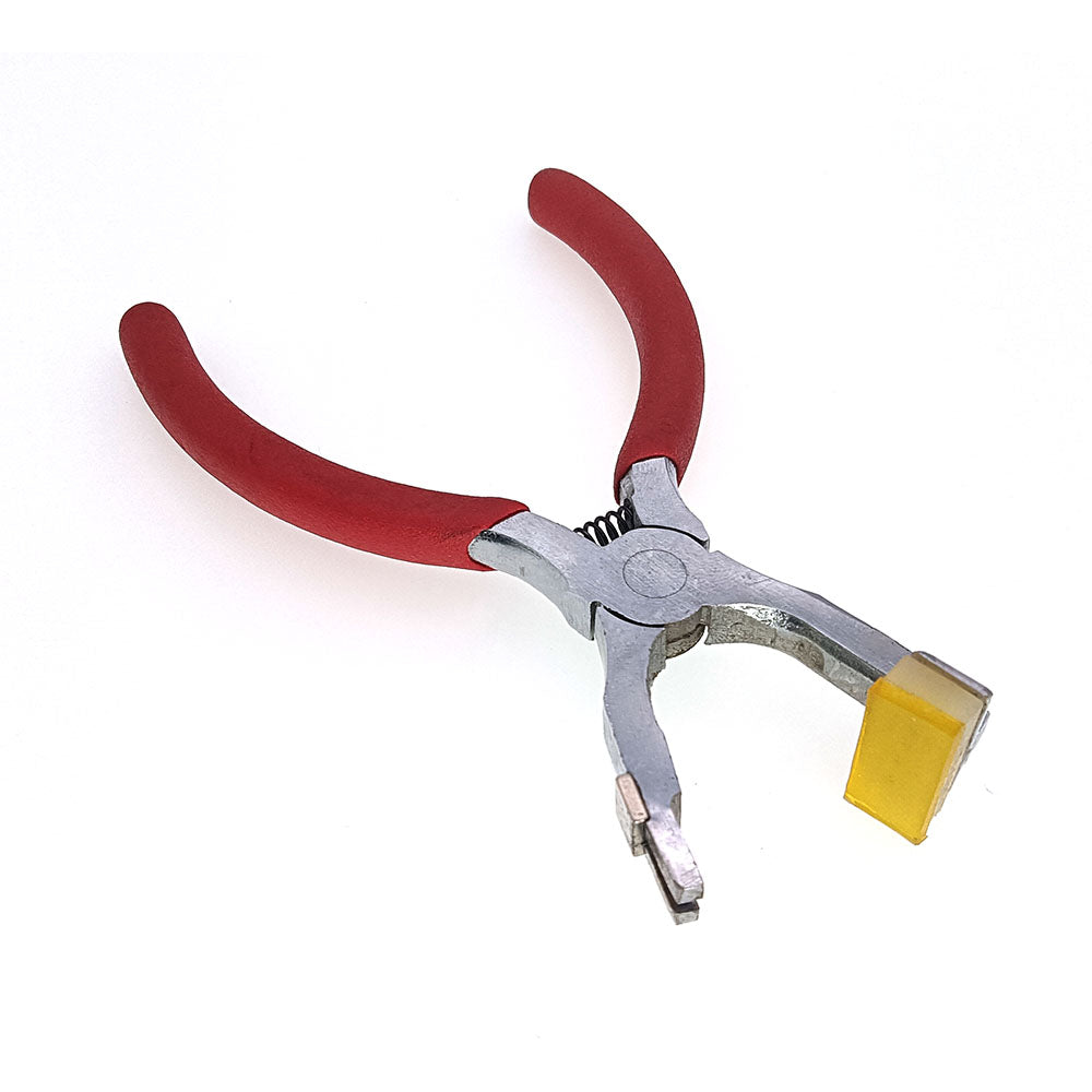 4MM Leathercraft Mute Pricking Iron Diamond/Rhombus Stitching Piler Angle Chisels Leather Nippers