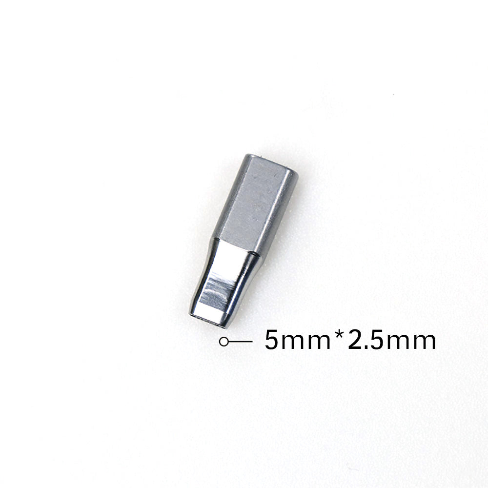 Leather Craft Watch Band strap Oval Hole Punch Tools Stitching 5 Prong Eyelet Cutter head removable chisel Tool/set