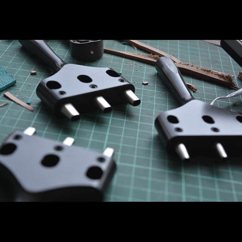 Leather craft Belt/girdle Round Flat 25mm Spacing 3 Holes Cutter Punching tools