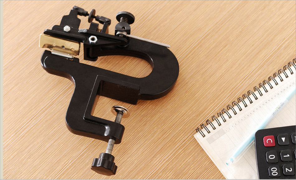 Leather Craft Edge Skiving Machine Leather Splitter Skiver Paring Tool DIY 809BP