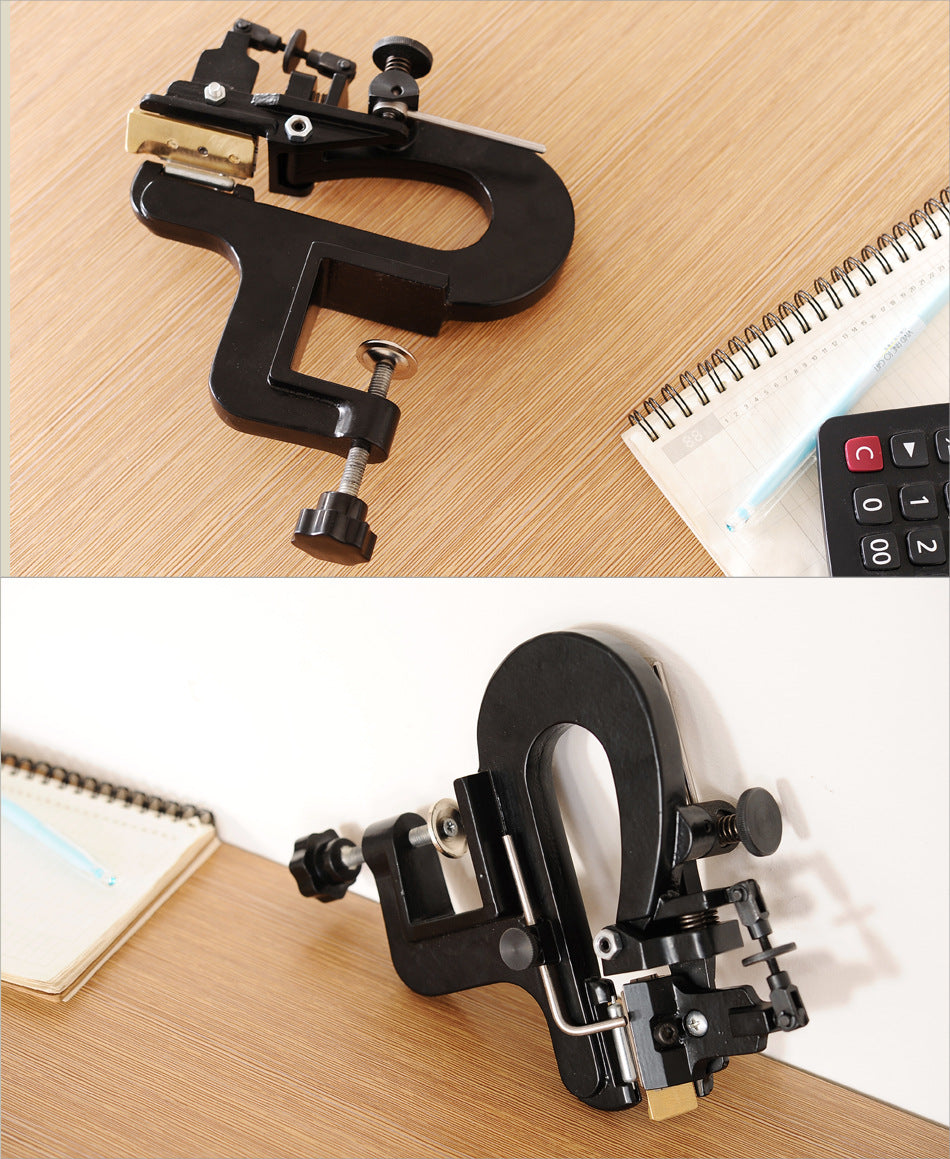 Leather Craft Edge Skiving Machine Leather Splitter Skiver Paring Tool DIY 809BP