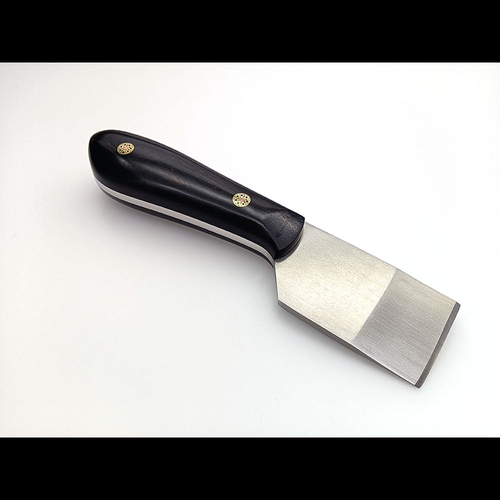 Leather craft cutting Skiver Blade Knife cutter Tools Ebony wooden handle AU