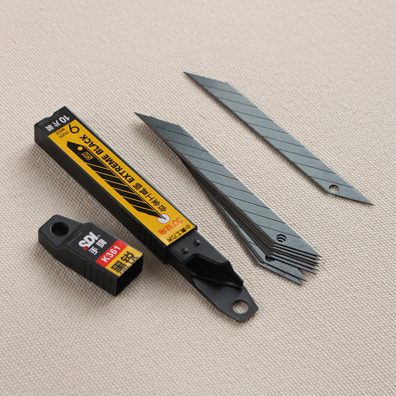 Lederhandwerk Allzweckmesser, auswechselbare, feststellbare Klinge, Schälschneider, DIY-Werkzeuge