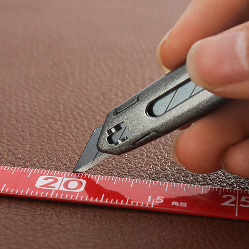 Lederhandwerk Allzweckmesser, auswechselbare, feststellbare Klinge, Schälschneider, DIY-Werkzeuge
