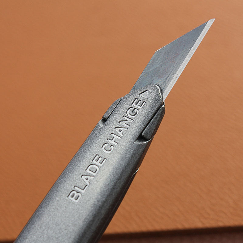 Lederhandwerk Allzweckmesser, auswechselbare, feststellbare Klinge, Schälschneider, DIY-Werkzeuge