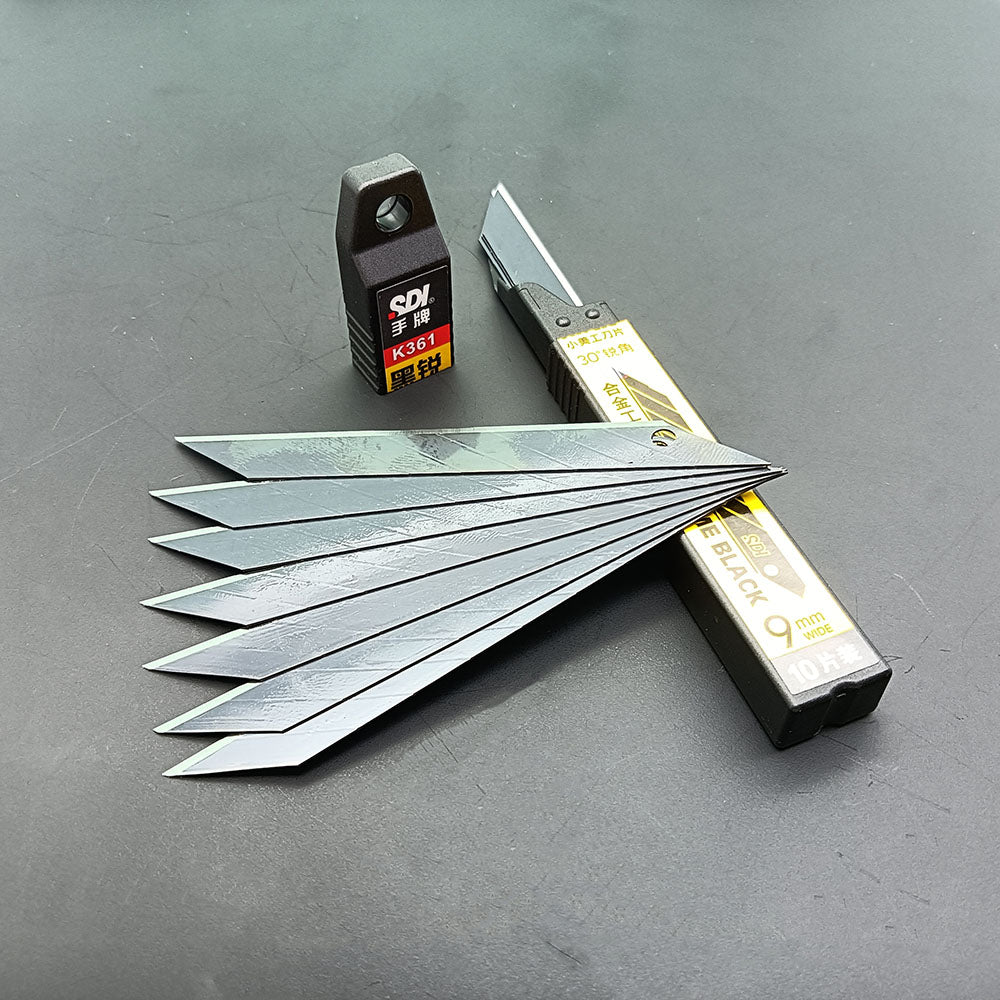 Lederhandwerk Allzweckmesser, auswechselbare, feststellbare Klinge, Schälschneider, DIY-Werkzeuge