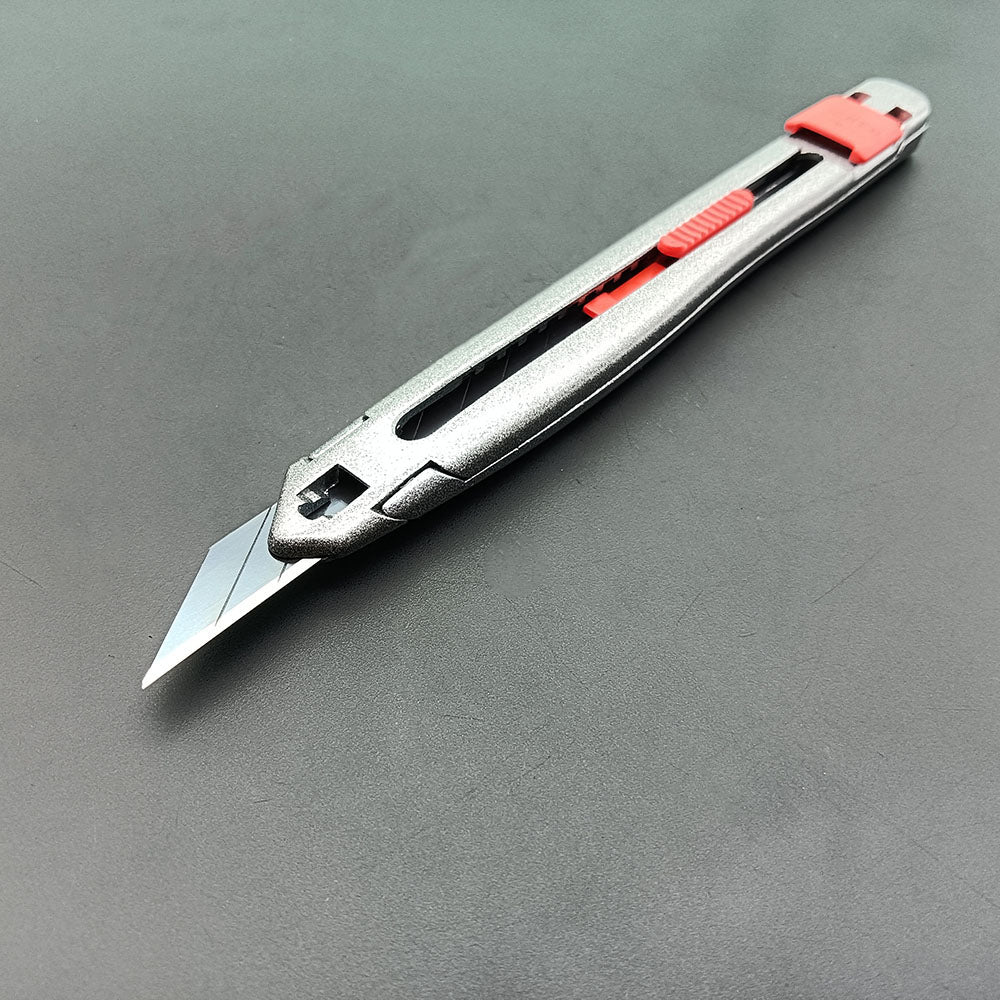 Lederhandwerk Allzweckmesser, auswechselbare, feststellbare Klinge, Schälschneider, DIY-Werkzeuge