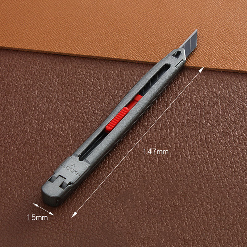Lederhandwerk Allzweckmesser, auswechselbare, feststellbare Klinge, Schälschneider, DIY-Werkzeuge