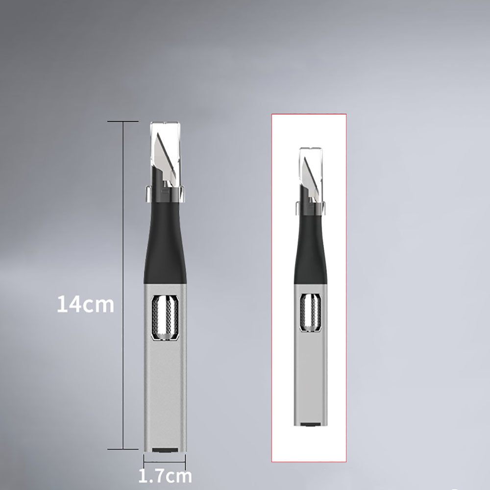 Leather Craft Hand Carving Pen Knife Burin Grave DIY Cutting Tool Spare Blades