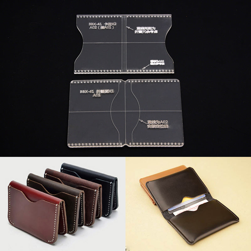 Acrylic Leather Templates, Leathercraft Patterns